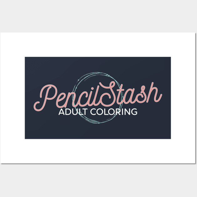 PencilStash Adult Coloring Wall Art by PencilStash